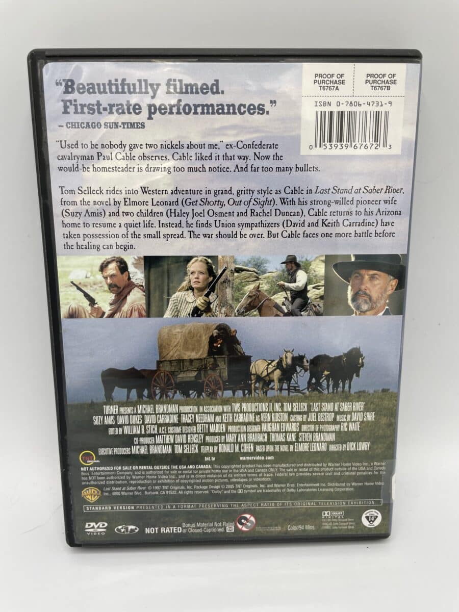 Last Stand at Saber River - DVD - Image 2